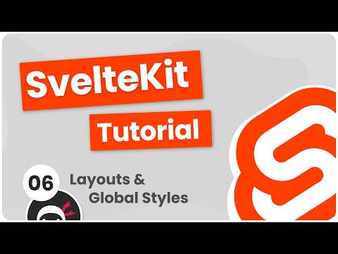 SvelteKit Crash Course Tutorial 6 Layout Components