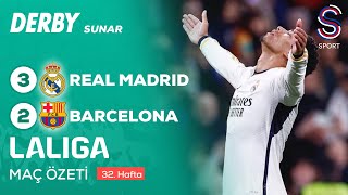 Real Madrid - Barcelona (3-2) - Maç Özeti - LaLiga 2023/24