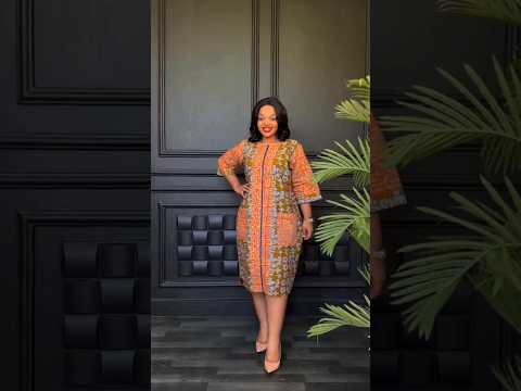 Latest Batiki Mixer Shift  Dress
