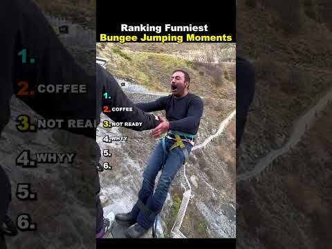 Ranking Funniest Bungee Jumping Moments