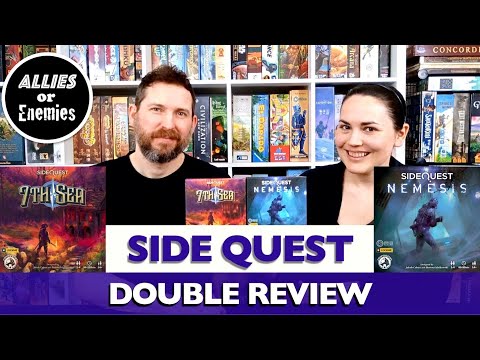 Side Quest: Nemesis & 7th Sea -  Board Game Review