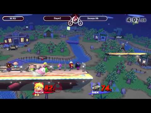 SoS12 - SlayerZ (Peach) vs 2Scoops Alb (Sheik) - Smash Wii U