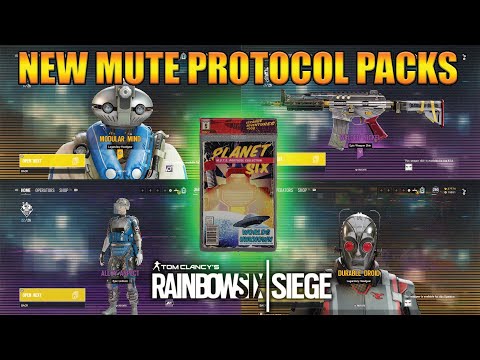All Mute Protocol Packs Opening - Rainbow Six Siege