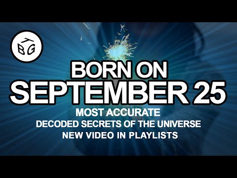 Born on September 25 | Numerology and Astrology Analysis