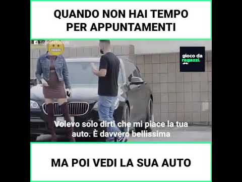 Donne 🚺 che approfittano e cambiano parere per una bella macchina 🏎