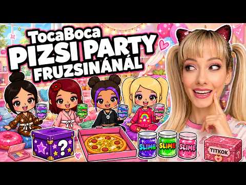 🎉PIZSI PARTY FRUZSINÁNÁL??😱 KIDERÜL A TITOK!🤫 #tocaboca #46 RÉSZ