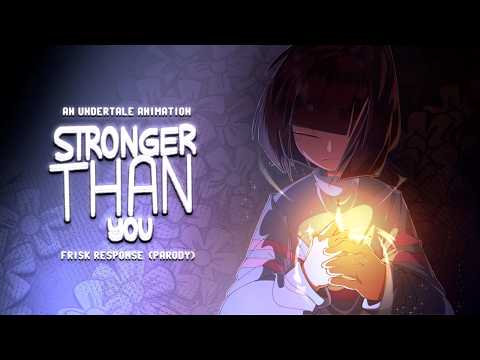 Stronger than you - Frisk ver. (Fanmade Undertale Animation Parody)