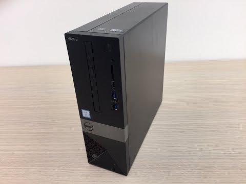 Black dell vostro 3268 desktop computer