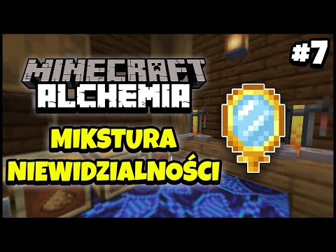 MIKSTURA NIEWIDZIALNOŚCI | Minecraft Alchemia #7 | #shorts