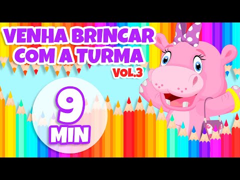 Venha Brincar com a Turma da Giramille Vol. 3 - Giramille 9 min | Desenho Animado Musical