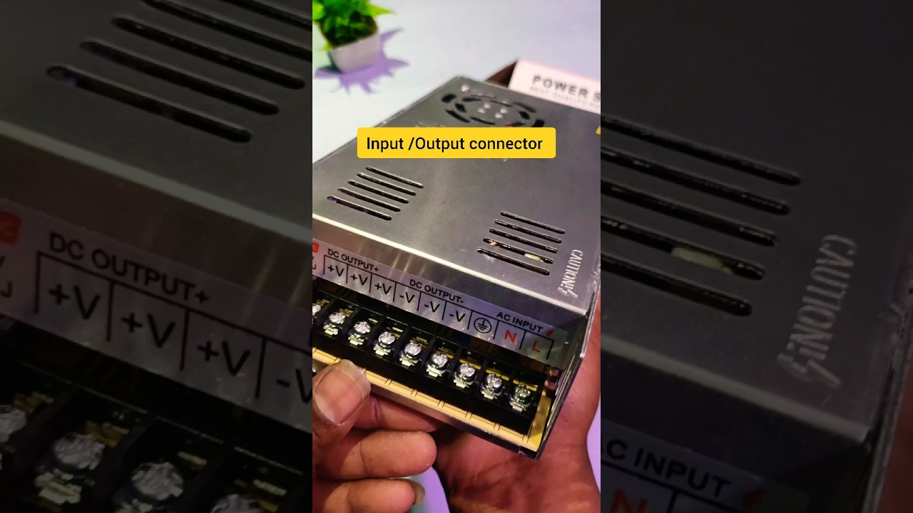 12V 30A  Power supply installation | voltage output || 12v SMPS #shortvideo #smpsrepair