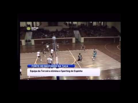 A.J Fonte Bastardo vs S.C ESPINHO - resumo da RTP -Açores