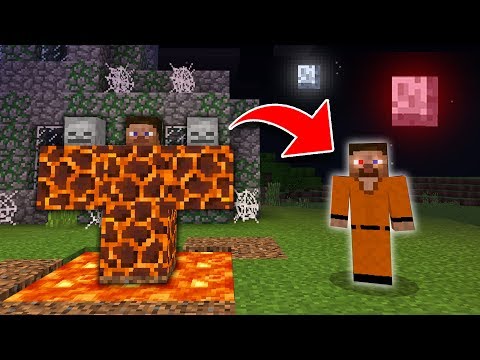 How to Spawn TEST STEVE in Minecraft! (SCARY Survival EP6)