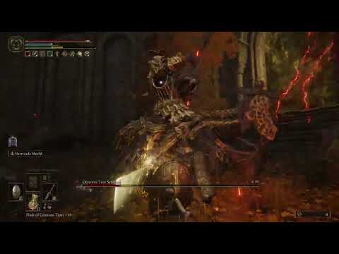 Let's Play Elden Ring -  Draconic Tree Sentinel Boss Fight