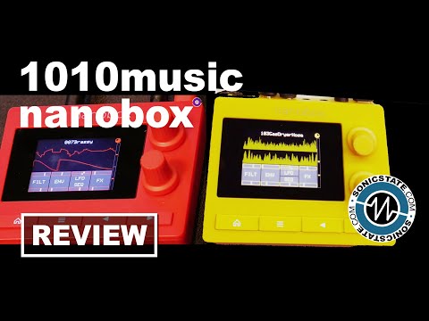 1010 Music Nanobox Fireball Wavetable 8 Voice Desktop Synthesizer image 2