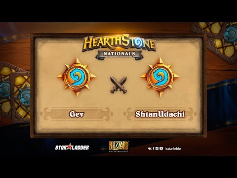 Gev vs ShtanUdachi, Hearthstone Nationals 2018 – Russia