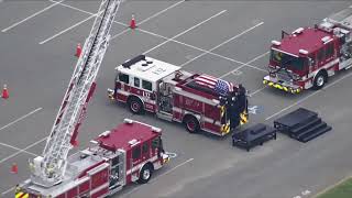 Funeral procession for Leonardtown firefighter killed battling blaze
