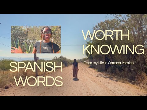 My Favorite Spanish Words I Use Everyday Living in Oaxaca, Mexico