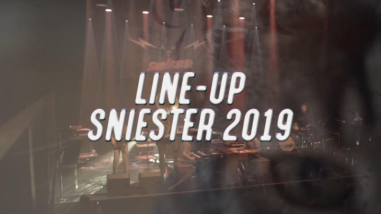 Sniester festival | Den Haag | Line-up 2019
