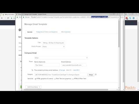 Real World Infusionsoft Updating a Soon to be Expired Credit Card Automatically | packtpub com