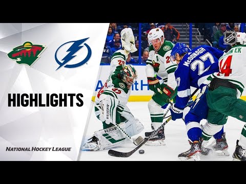 Tampa Bay Lightning vs Minnesota Wild   Nov 28, 2021   Game Highlights   NHL 2022