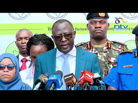 IEBC chairperson Erastus Ethekon says Ol Kalou parliamentary mini-poll will be free and fair