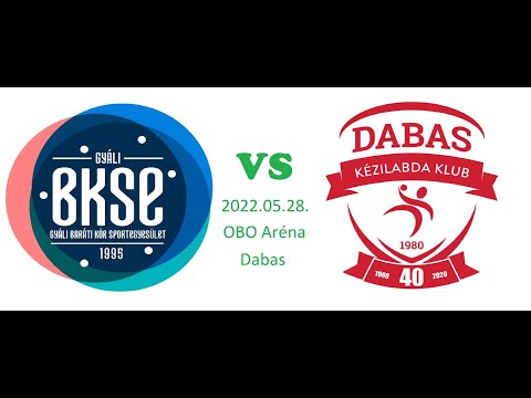 Gyáli BKSE - Dabas KC VSE II FU12 kézilabda 20220528 Dabas OBO Aréna