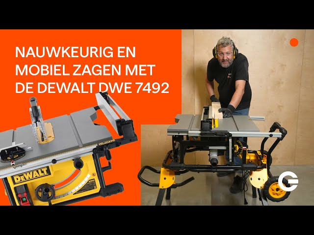 DeWALT DWE7492 Zaagtafel - 2000W - 250 x 30mm-image