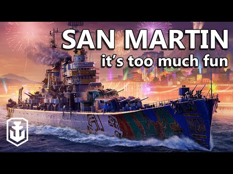 I Can't Stop Playing This Cruiser - San Martin