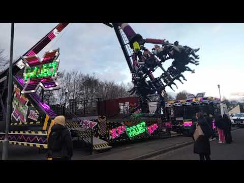 Project X confolding. Joey Stokes. Swindon funfair 2023
