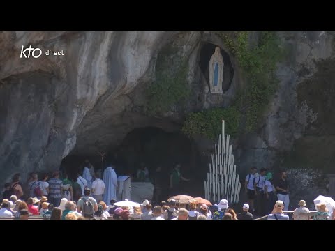 Chapelet du 4 août 2025 à Lourdes