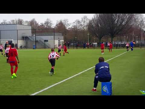 FC Amsterdam O13 - Alphense Boys O13  10-3-2018  eindstand 0-6