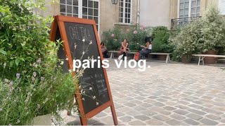 Paris vlog.|カフェ|セラミック市|ケーキ