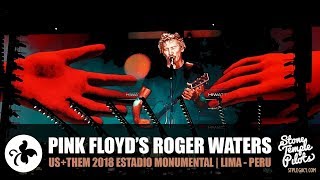 ESTADIO MONUMENTAL 2018 US THEM LIMA PERU PINK FLOYD&#39;S ROGER WATERS BEST HITS