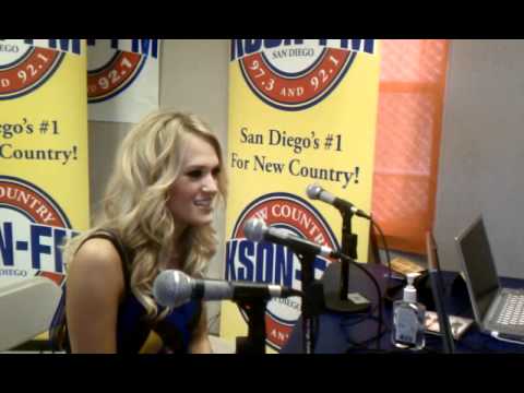 Carrie Underwood on working w/ Steven Tyler.
