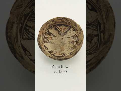 Zuni bowl in my personal collection #shorts #nativeamerican #pottery