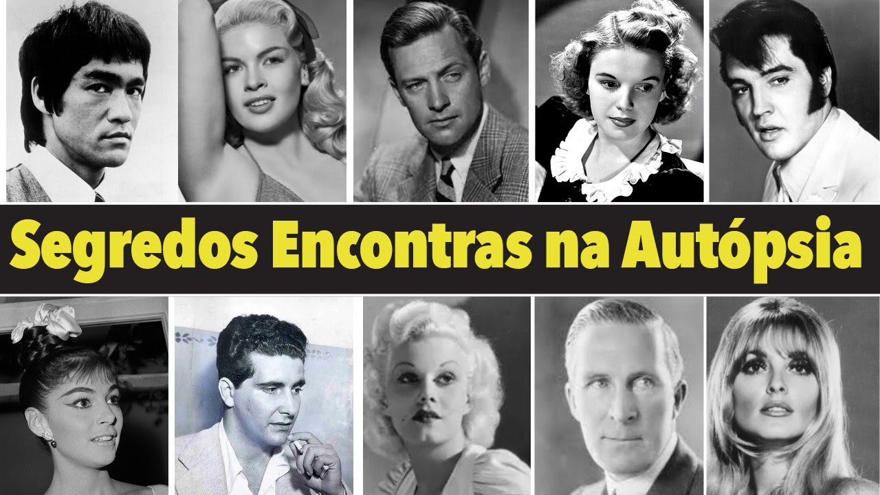 Fatos Tristes Descobertos Em Relatórios de Autópsias de Celebridades!