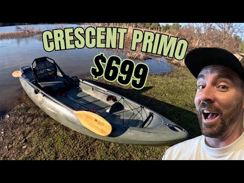 Crescent Kayaks Primo Walkthrough and On Water Review