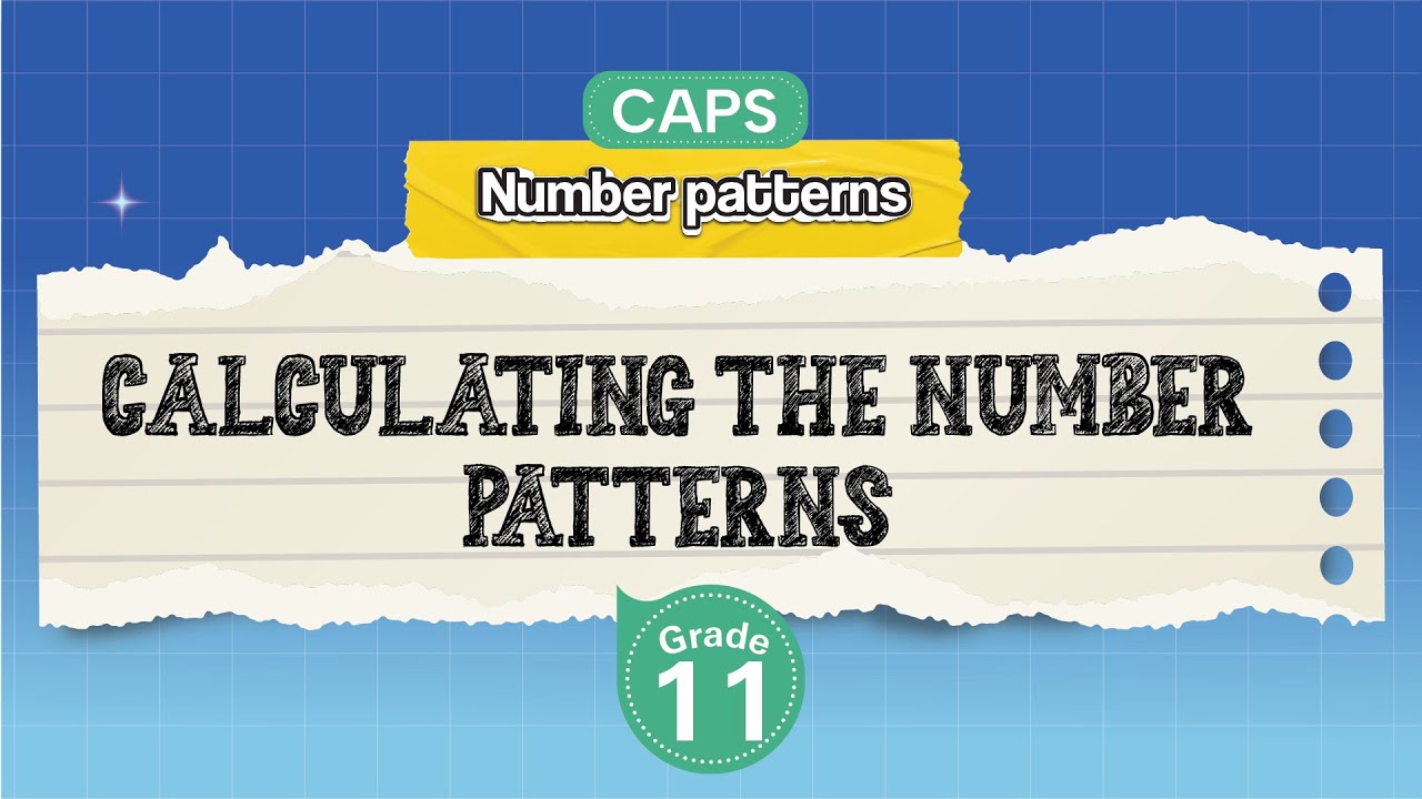 [GRADE 11] Calculating the Number Patterns