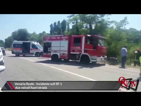 Venaria Reale - Accident on the SP. 1