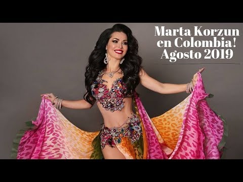 Marta Korzun en Colombia! Festival Arabe Medellin 2019 (promo)