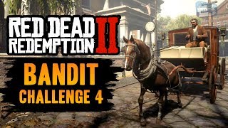 Red Dead Redemption 2 Bandit Challenge #4 Guide - Rob or return any 3 coaches to the fence in a day