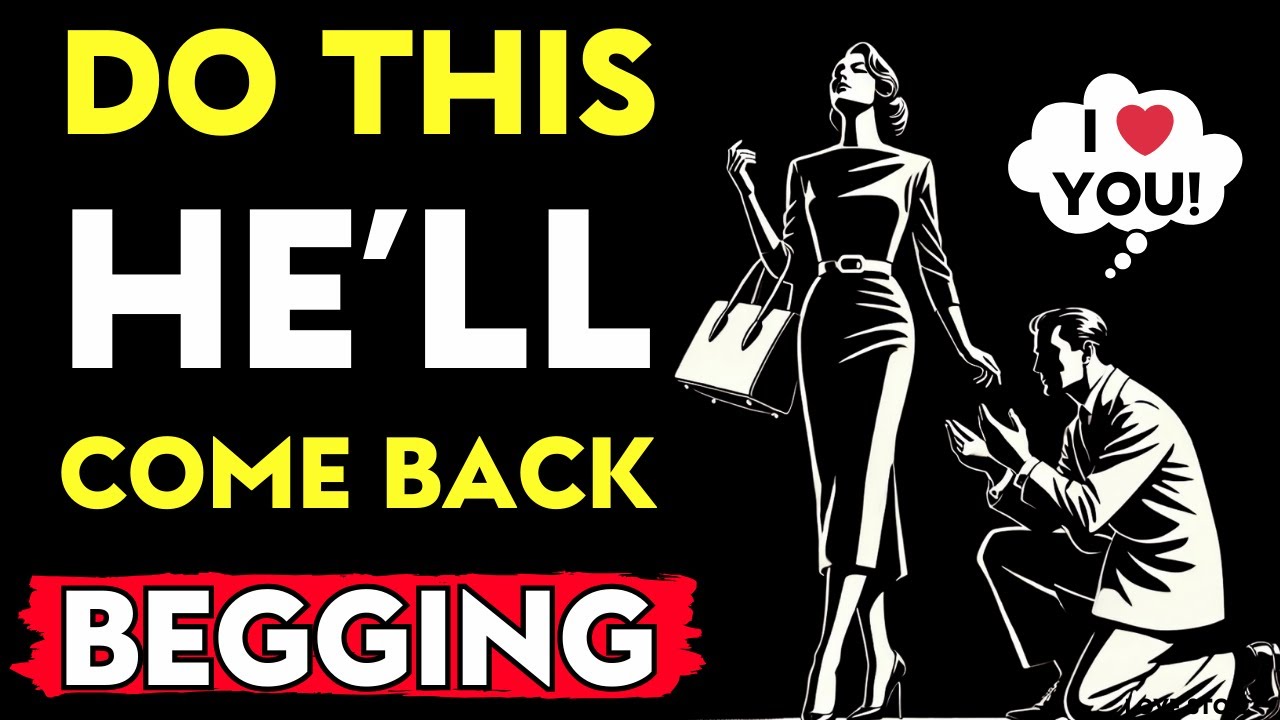 HE WILL COME BACK 100% IF YOU DO THIS | Love Stoic