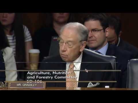 Senators Discuss Commodities, Crop Insurance in 2018 Farm Bill