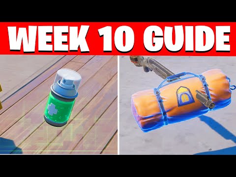 All Week 10 Quests chapter 3 season 2 in fortnite