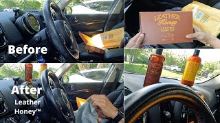 The NEW Leather Honey Complete Care Kit ... it works like magic!