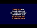 The Veils - The Letter - Karaoke Instrumental Lyrics - ObsKure