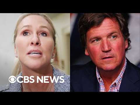 Marjorie Taylor Greene, Tucker Carlson float new 