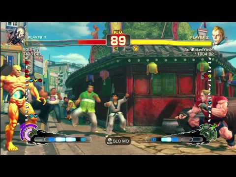 SGLeroy [ Seth ] vs SunBakedYoshi [ Abel ] 3 Game Set SSF4 Online Ranked Matchs True HD - S Series