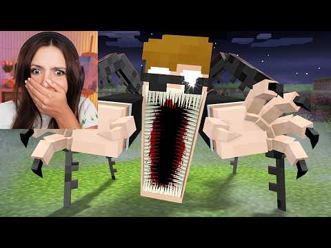 Minecraft But If I Scare Her, I Win